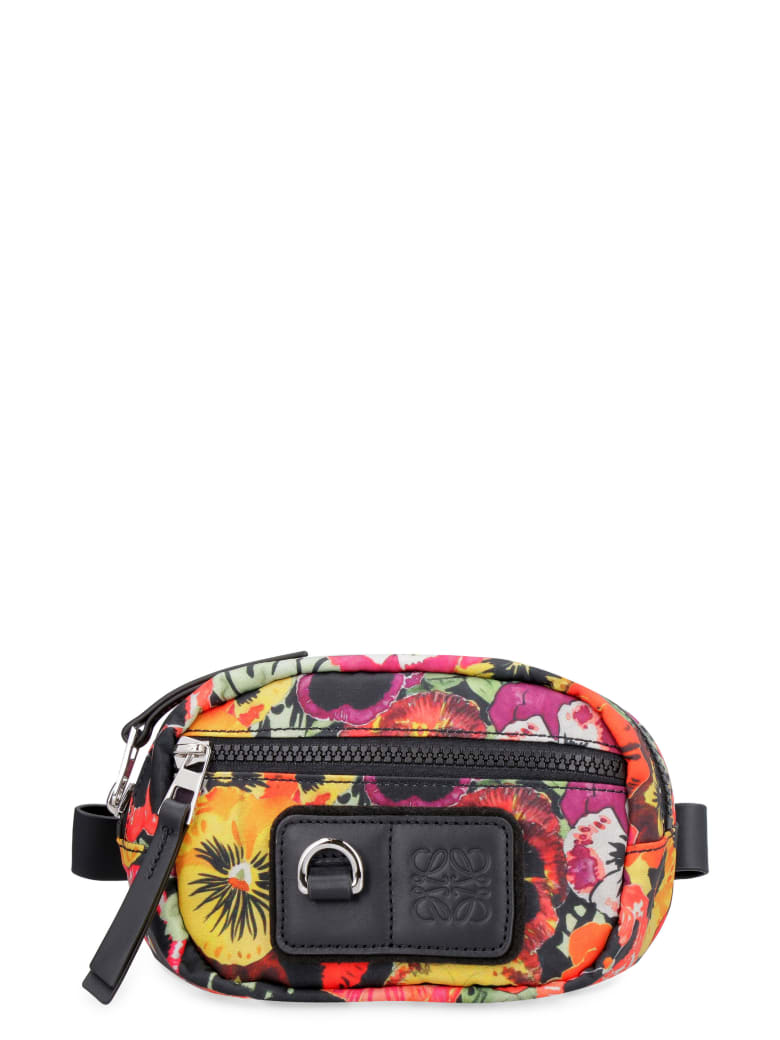 Loewe Nylon Belt Bag With Patch - Loewe X Joe Brainard - Multicolor