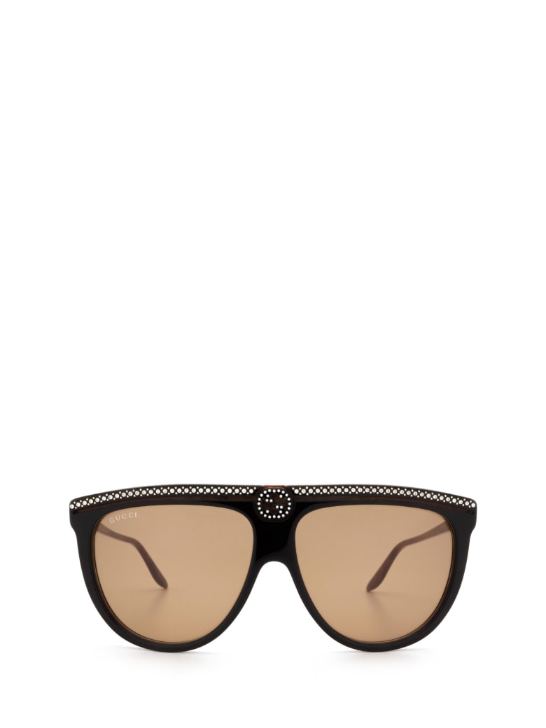 Gucci Gucci Gg0732s Black Sunglasses - Black