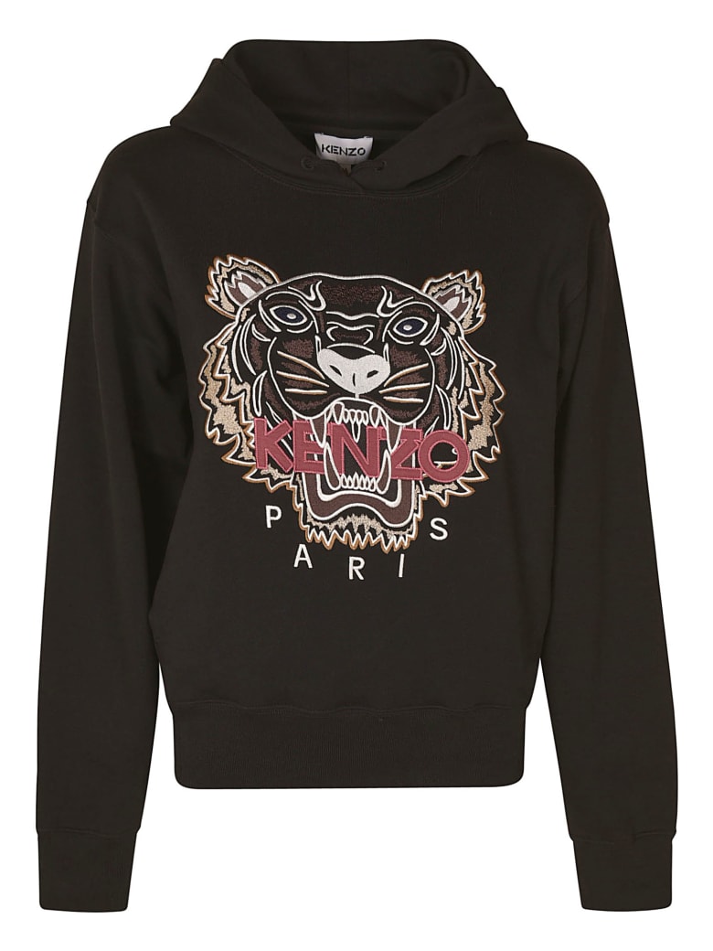 Kenzo Classic Tiger Hoodie - Black