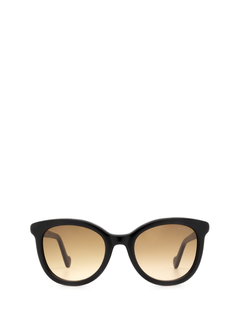 Moncler Eyewear Moncler Ml0119 Shiny Black Dynasty Sunglasses - Shiny Black