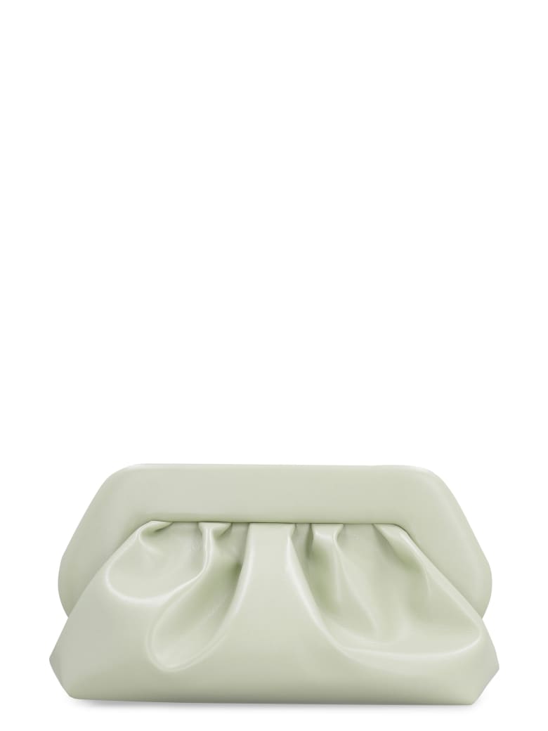 THEMOIRè Bios Faux Leather Clutch - green