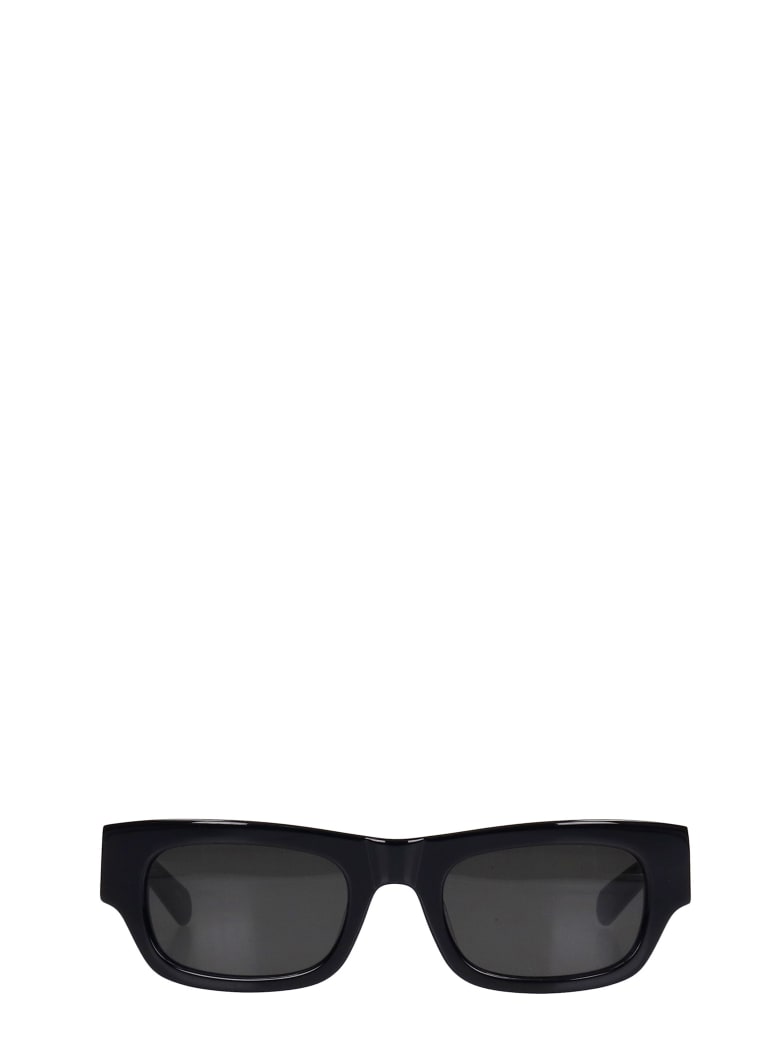 Flatlist Franky Sunglasses In Black Pvc - black