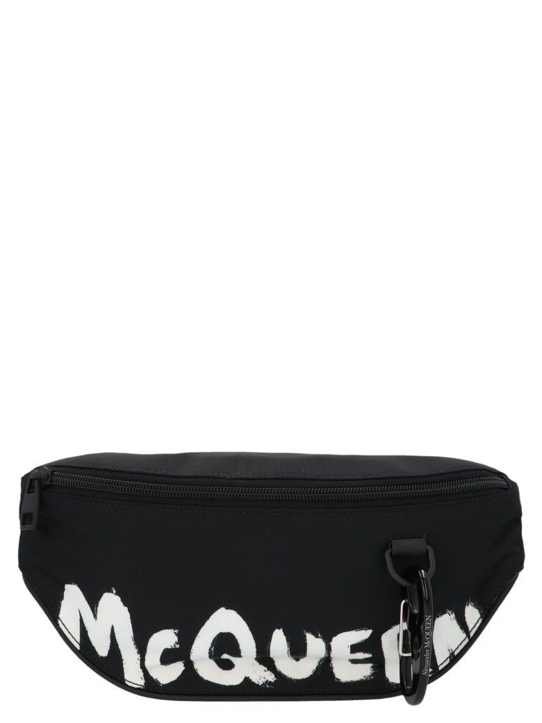 Alexander McQueen 'harness' Fanny Pack - Nero