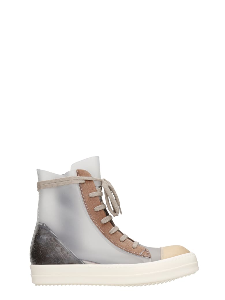 Rick Owens Sneaks Sneakers In Transparent Synthetic Fibers - transparent