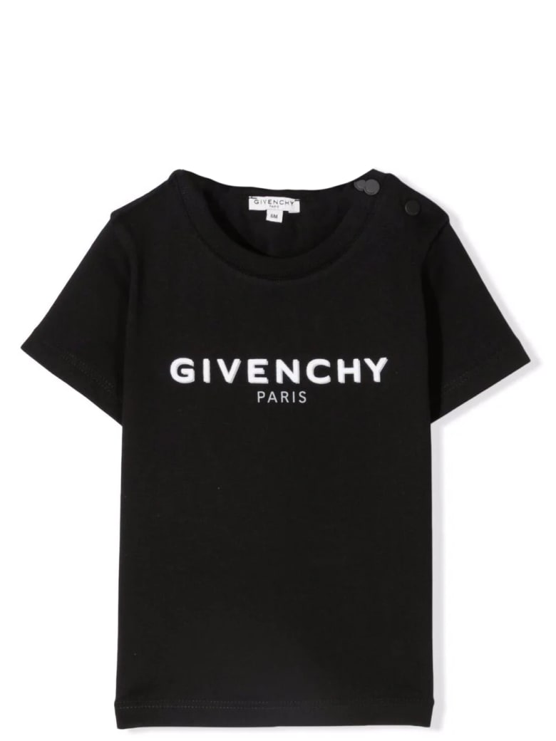 Givenchy Newborn T-shirt With Print - Black