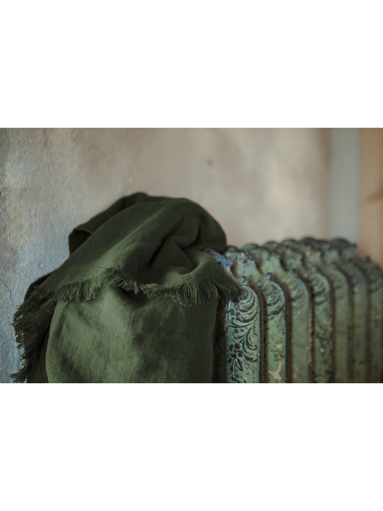 Once Milano Linen Throw Summer - Green