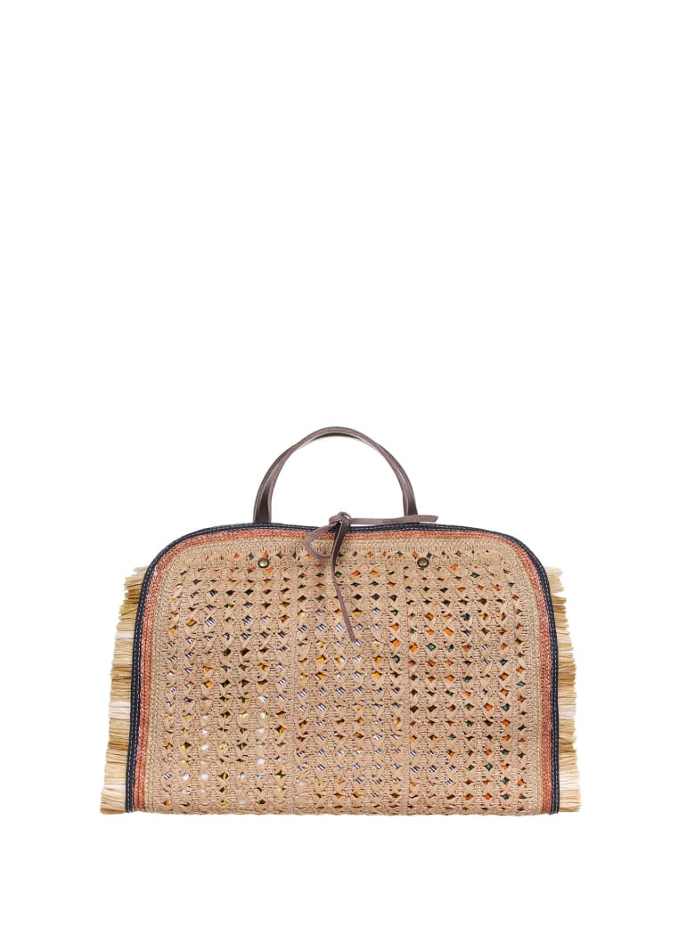 Exquisite J Tote - COGNAC