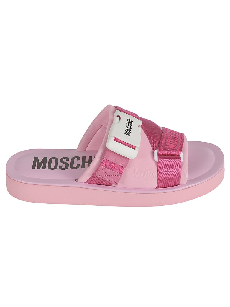 womens moschino sliders