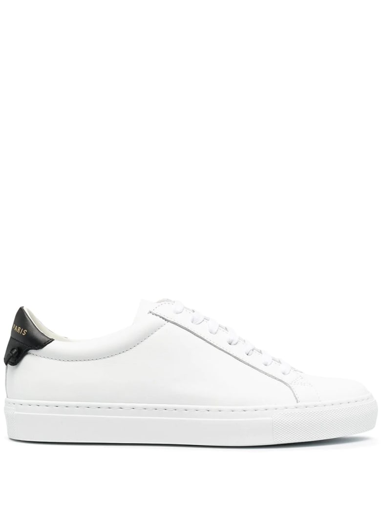 Givenchy Woman White And Black Urban Street Sneakers