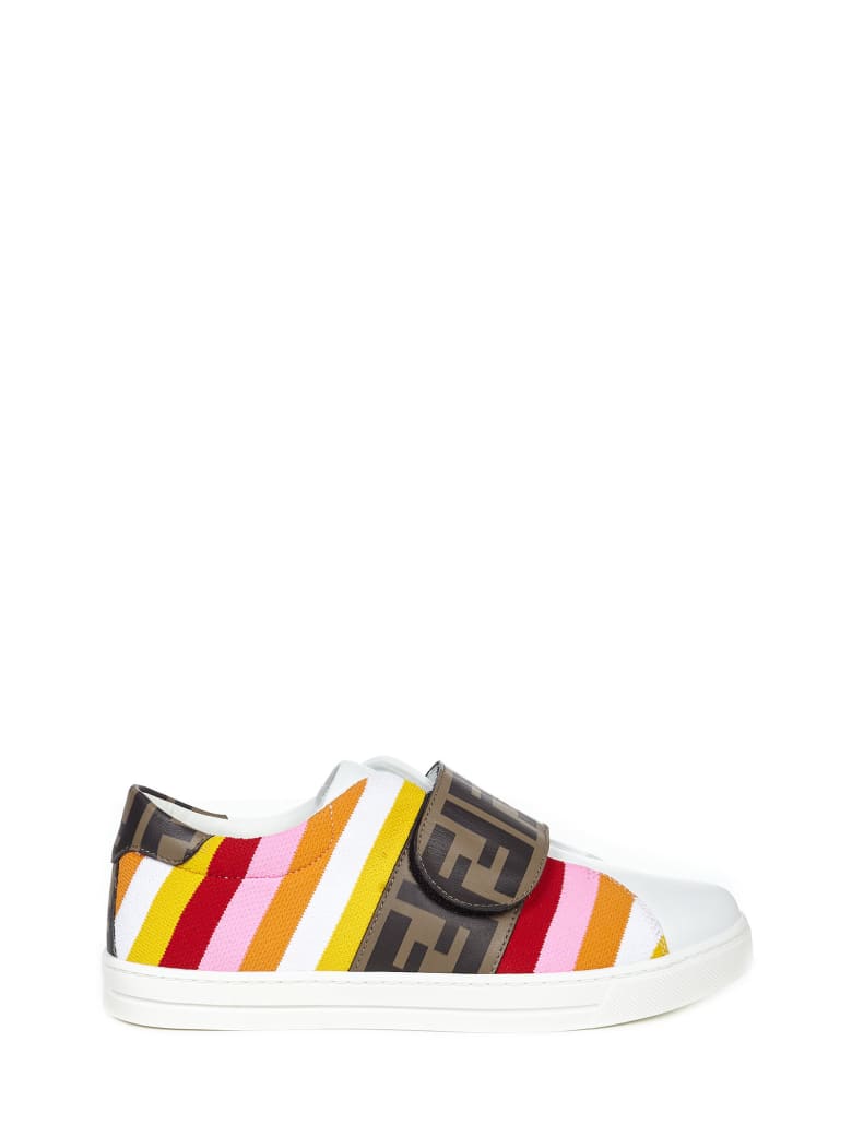 Fendi Kids Sneakers - White