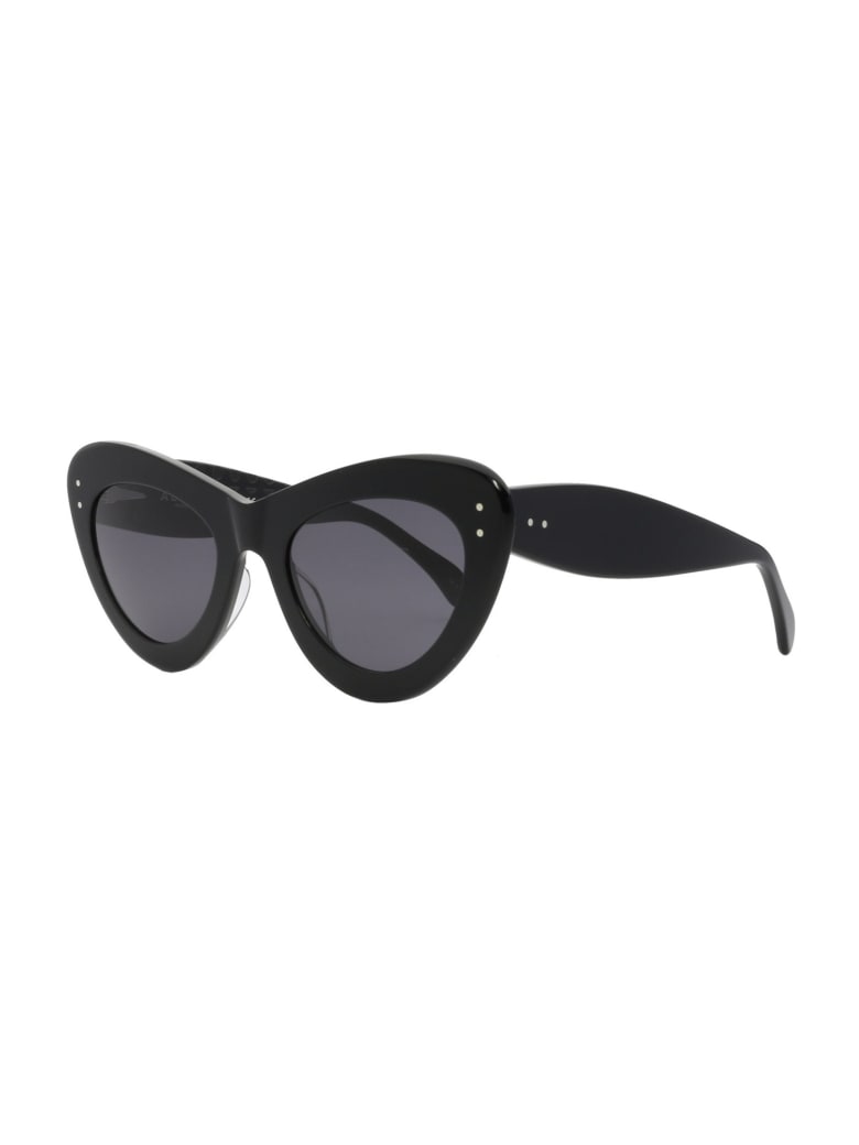 Alaia AA0046S Sunglasses - Black Black Grey