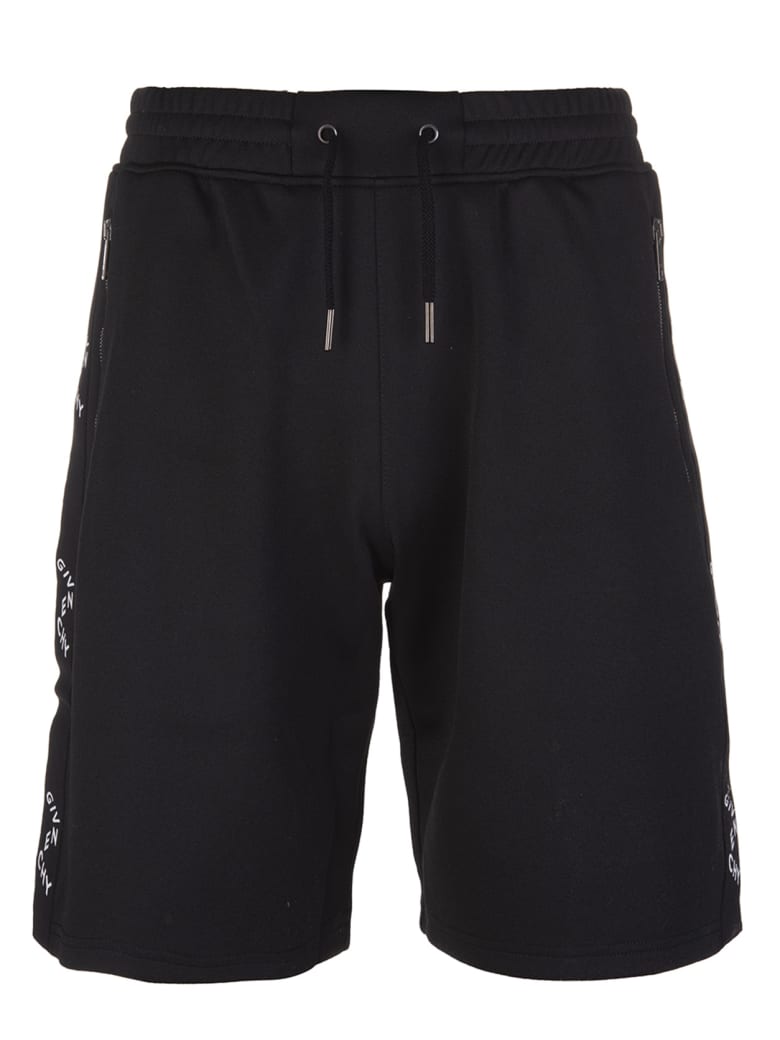 Givenchy Logo-stripe Drawstring Shorts