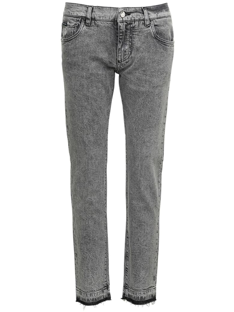 Dolce & Gabbana Gray Denim Jeans - Grey