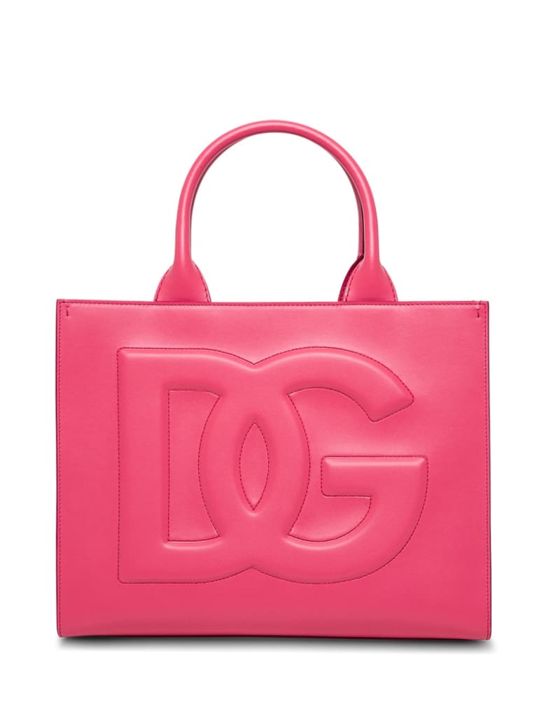 Dolce & Gabbana Beatrice Handbag In Pink Leather - Fuxia