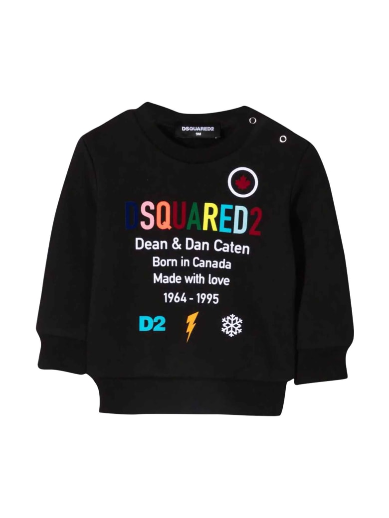 Dsquared2 Unisex Black Sweatshirt - Nero
