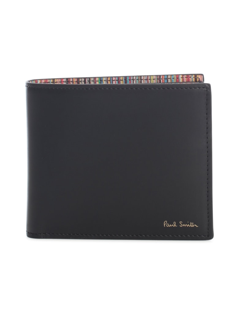 Paul Smith Men Wallet Bf Coin Intmul - Nero