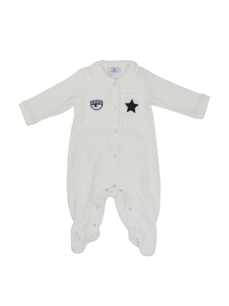 Chiara Ferragni Eyestar Jump Suit - CREAM
