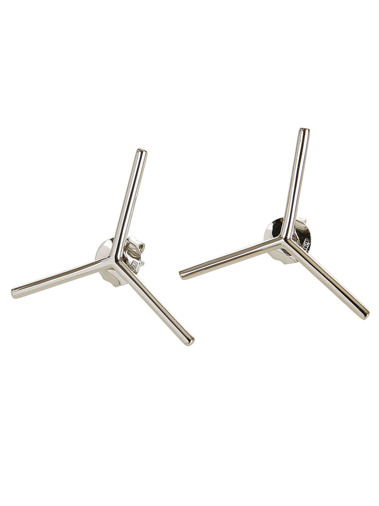 Y/Project Mini Y Earrings - SILVER