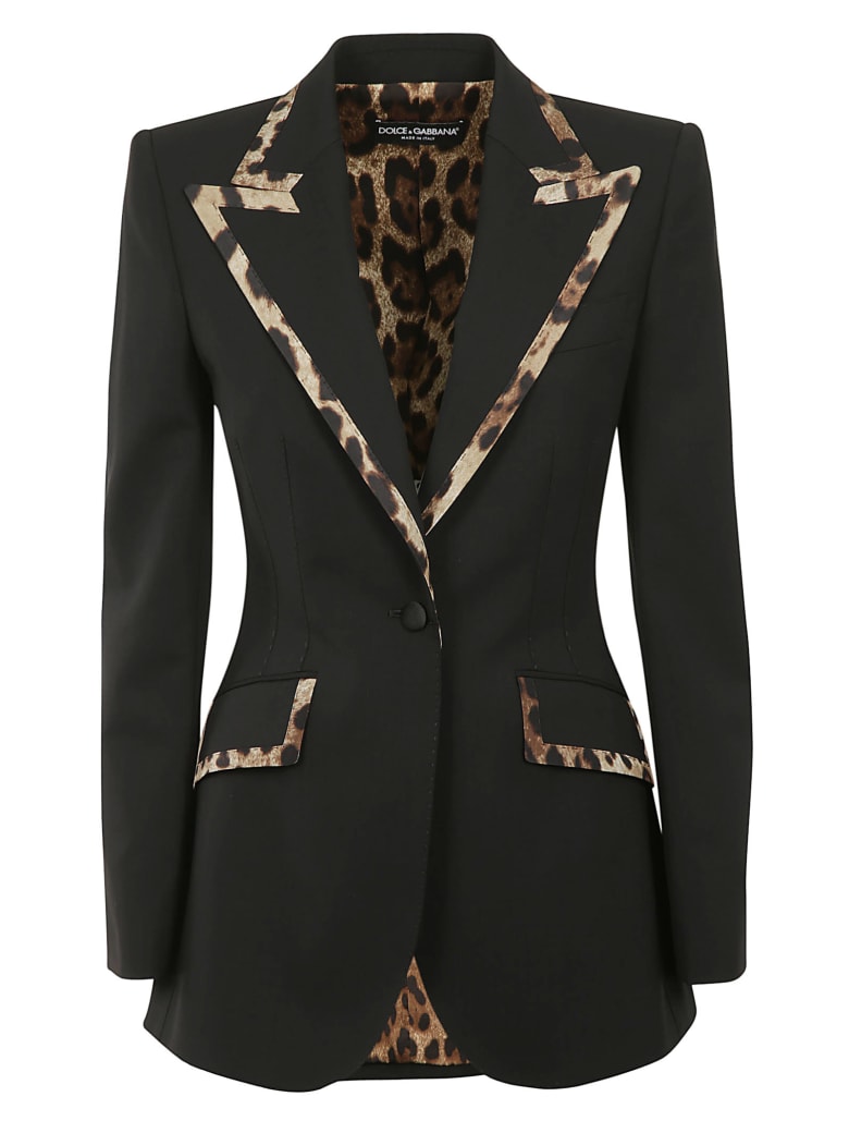 Dolce & Gabbana Leopard Print Blazer | italist, ALWAYS LIKE A SALE
