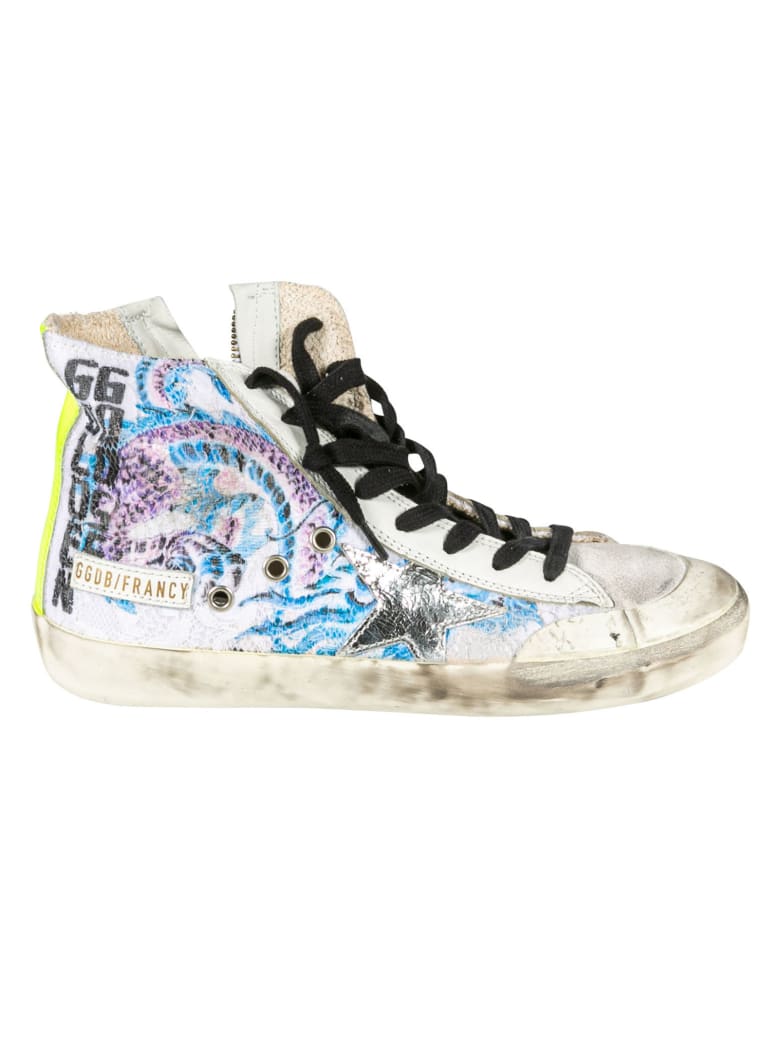 Golden Goose Francy Penstar Classic Sneakers - White Multi