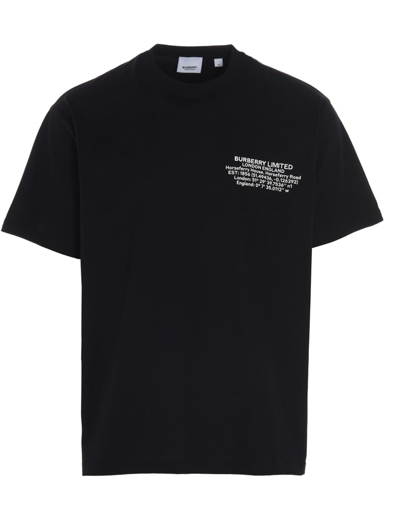 Burberry 'abel' T-shirt - Black