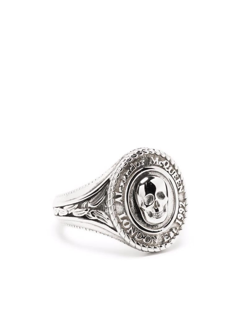Alexander McQueen Man Signet Ring