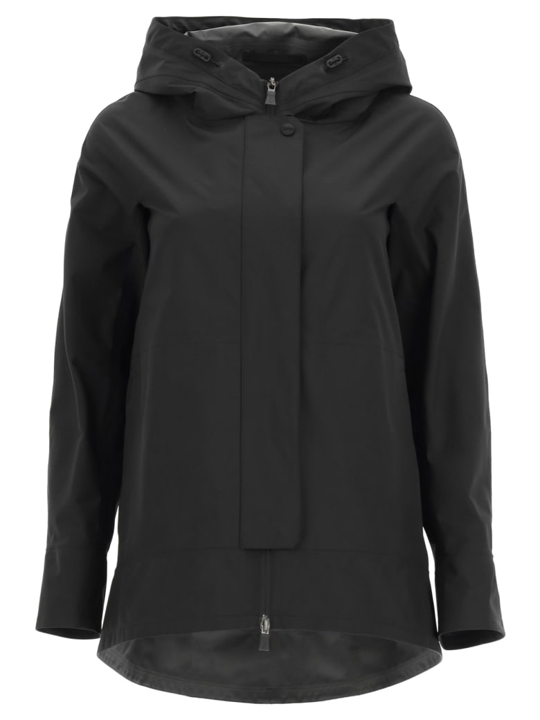 Herno Laminar 2-layer Gore-tex Hooded Jacket - NERO (Black)