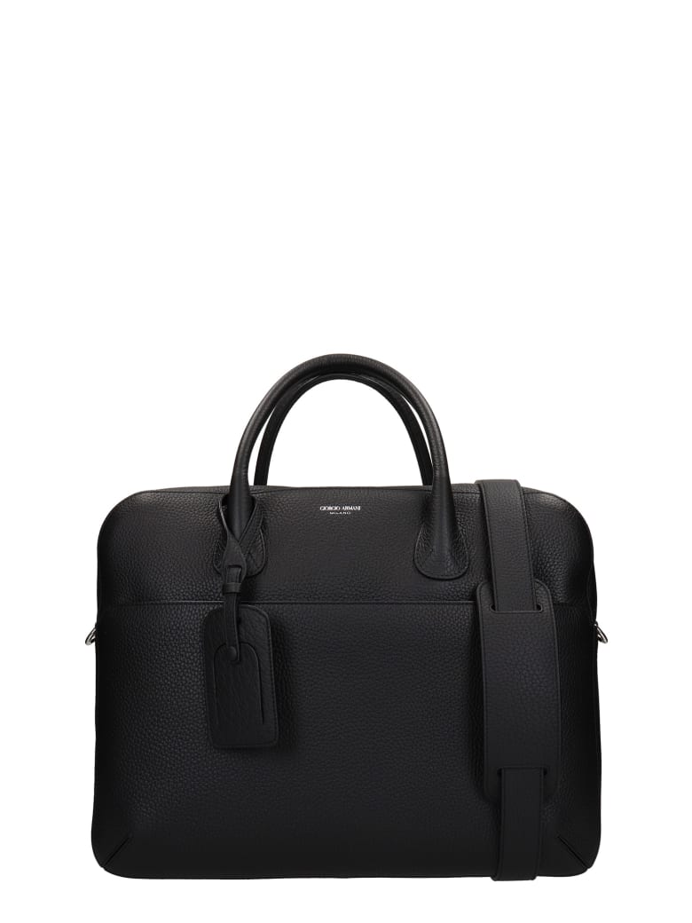 armani briefcase