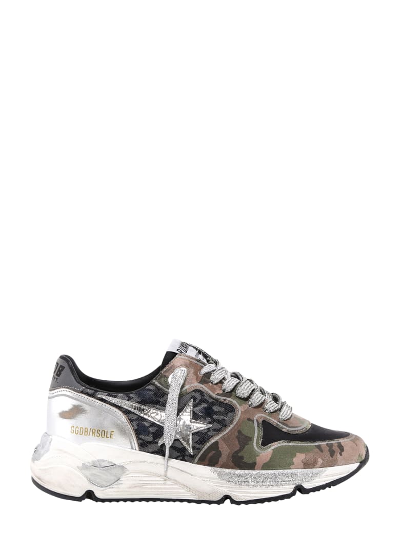 Golden Goose Running Sole Sneakers - Green