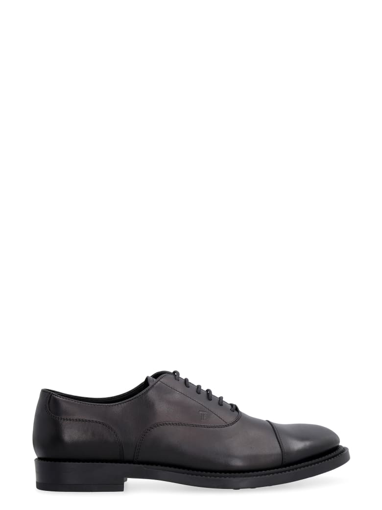 Tod's Smooth Leather Lace-up Shoes