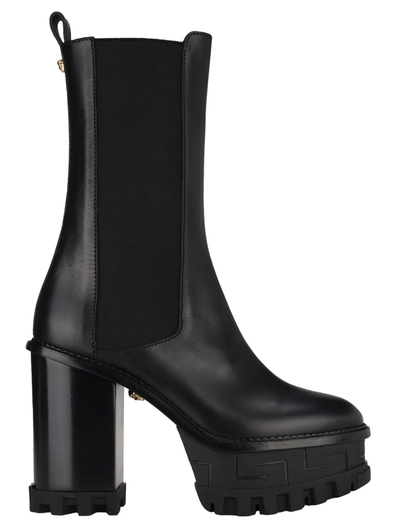 Versace Greca Labyrinth Boots | italist, ALWAYS LIKE A SALE