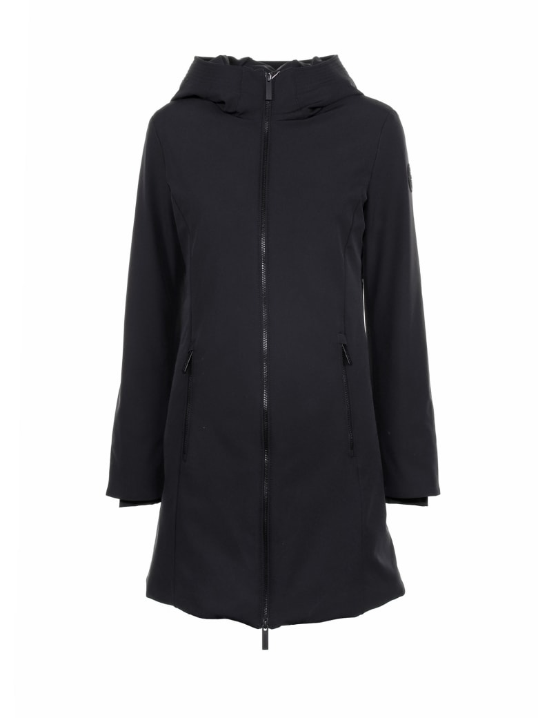 Woolrich Firth Long Black Parka - BLACK