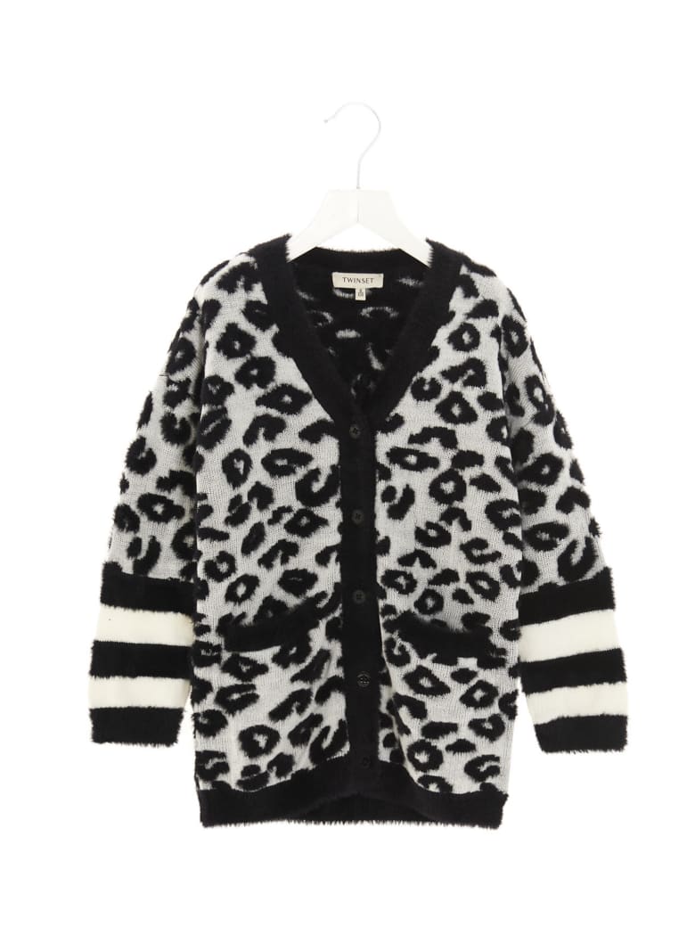 TwinSet Cardigan - Nero bianco