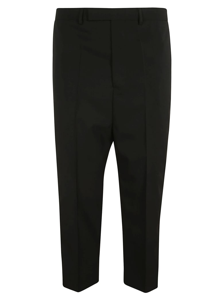 Rick Owens Astaires Cropped Trousers - Black