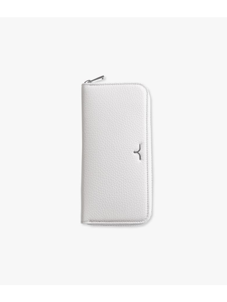 Larusmiani Wallet "black Swan" - grey