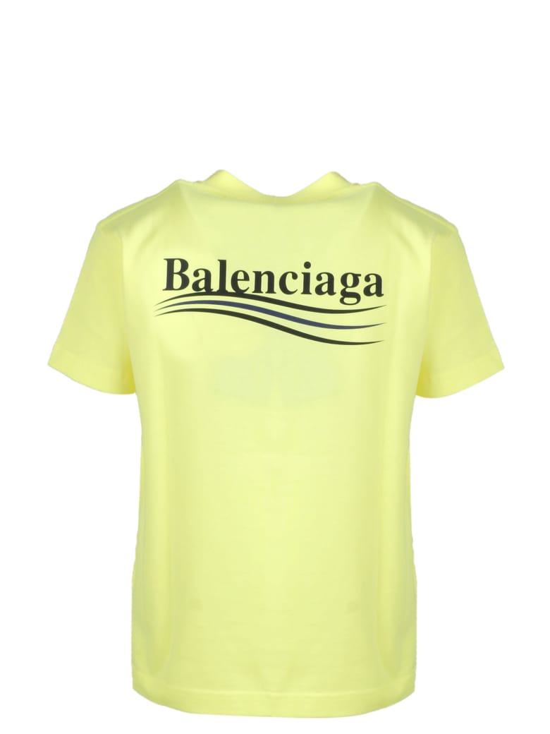 Balenciaga Political Campaign Small Fit T-shirt | italist