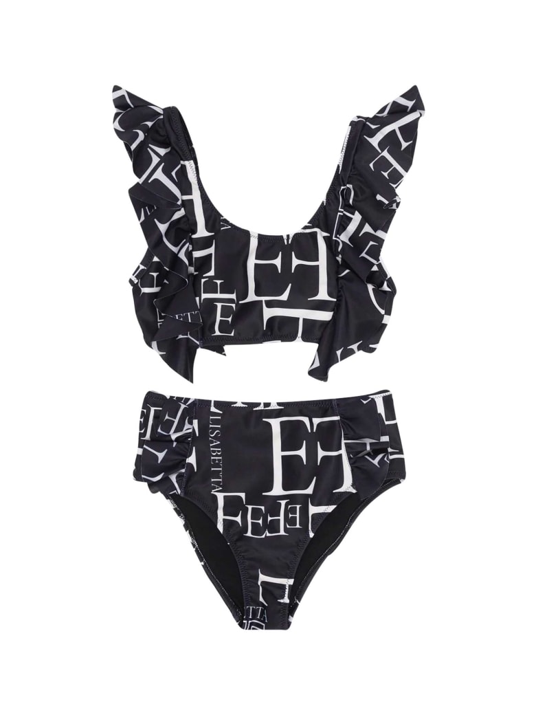 Elisabetta Franchi La Mia Bambina Black Bikini