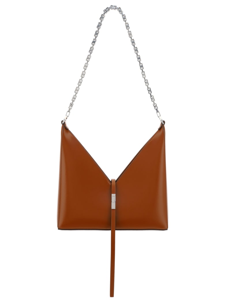 Givenchy Cut Out Small Chain Bag - Chestnut