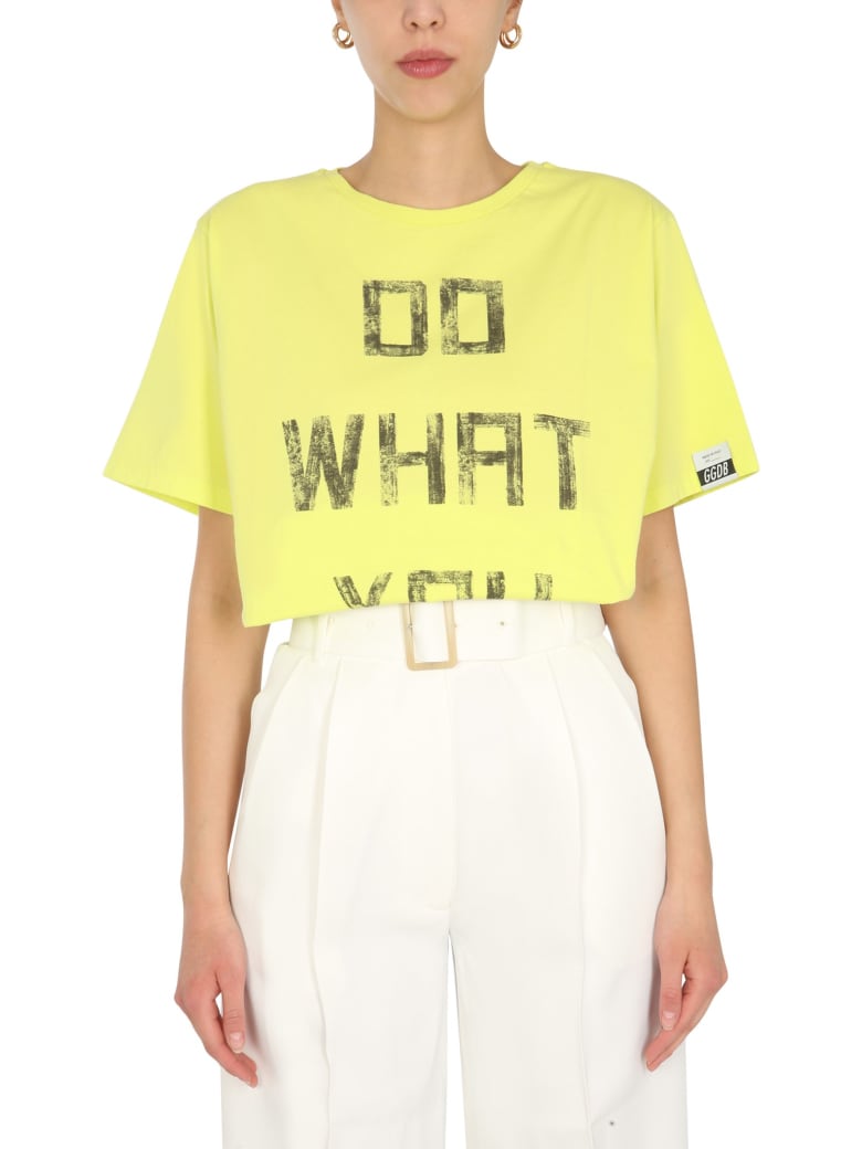 Golden Goose Printed T-shirt - GIALLO