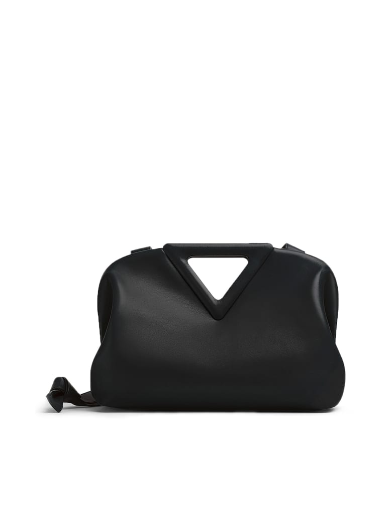 Bottega Veneta Borsa "point" - Black Silver