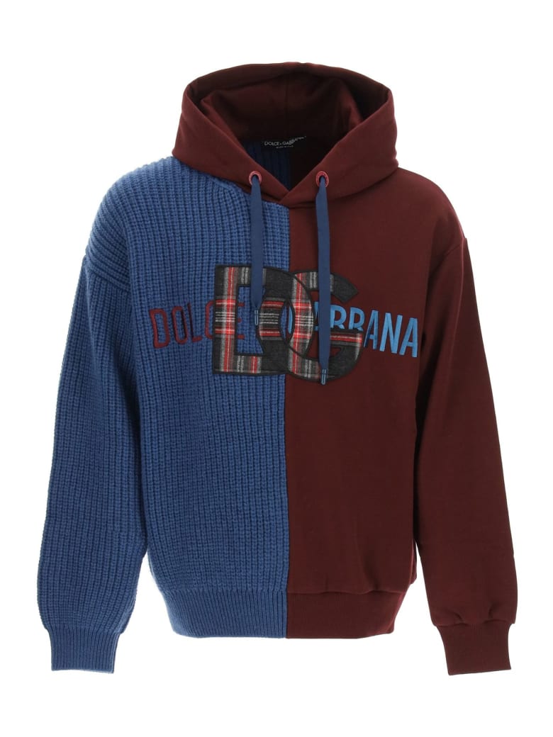 Dolce & Gabbana Mixed Technique Sweatshirt