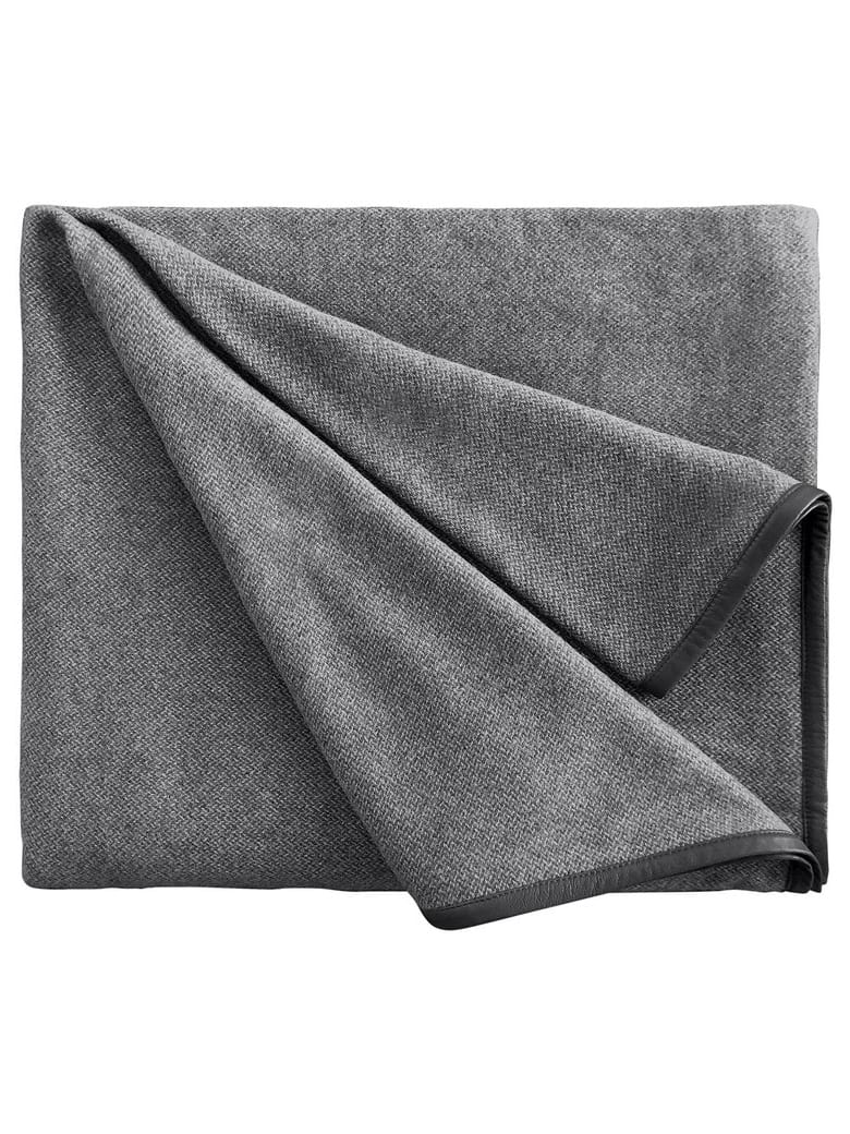 Midsummer Milano Cavalieri Grey Blanket - Grey