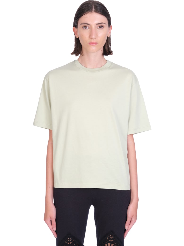 Acne Studios T-shirt In Green Cotton - green