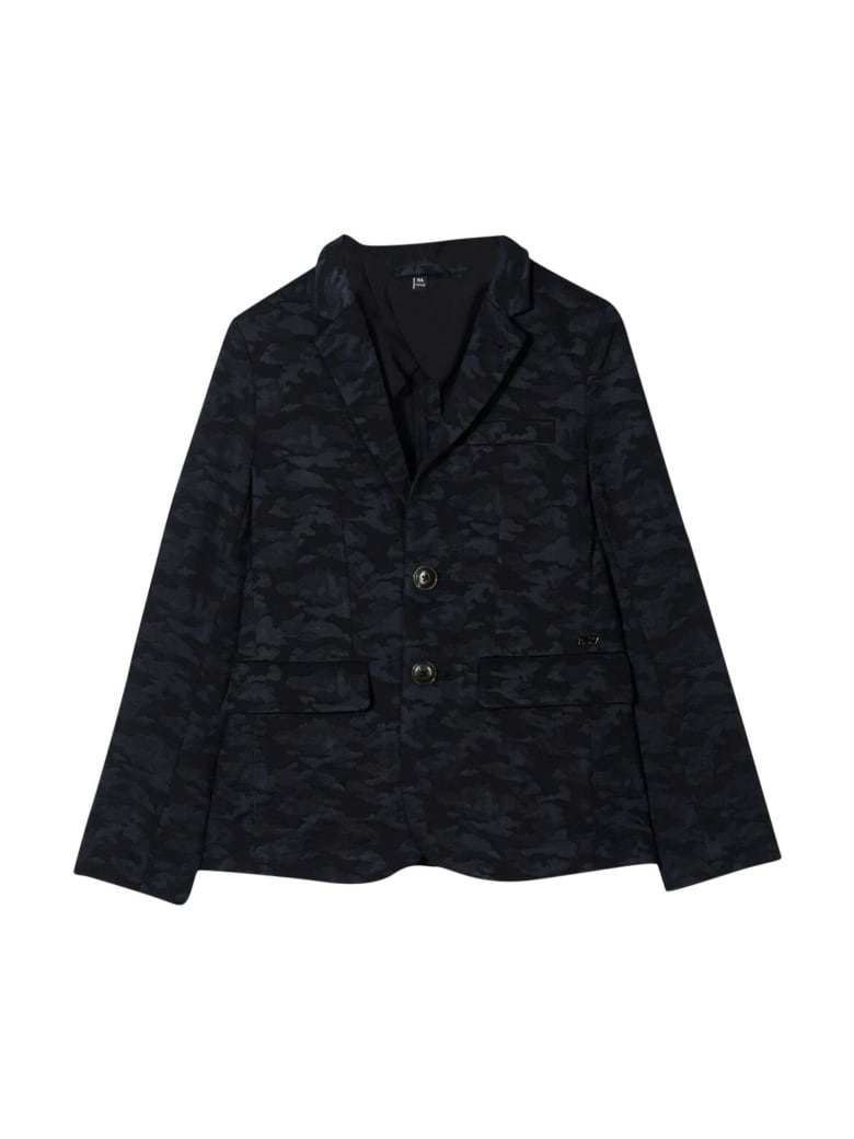Emporio Armani Blue Blazer - Blu