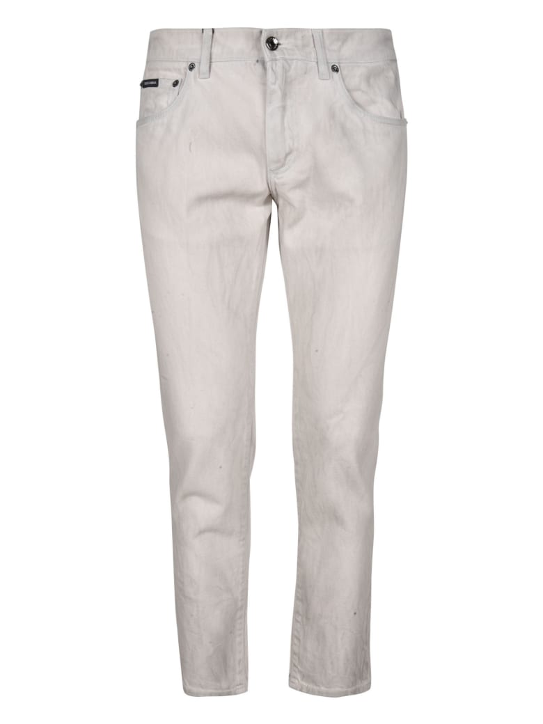 Dolce & Gabbana Fitted Jeans - NEUTRALS