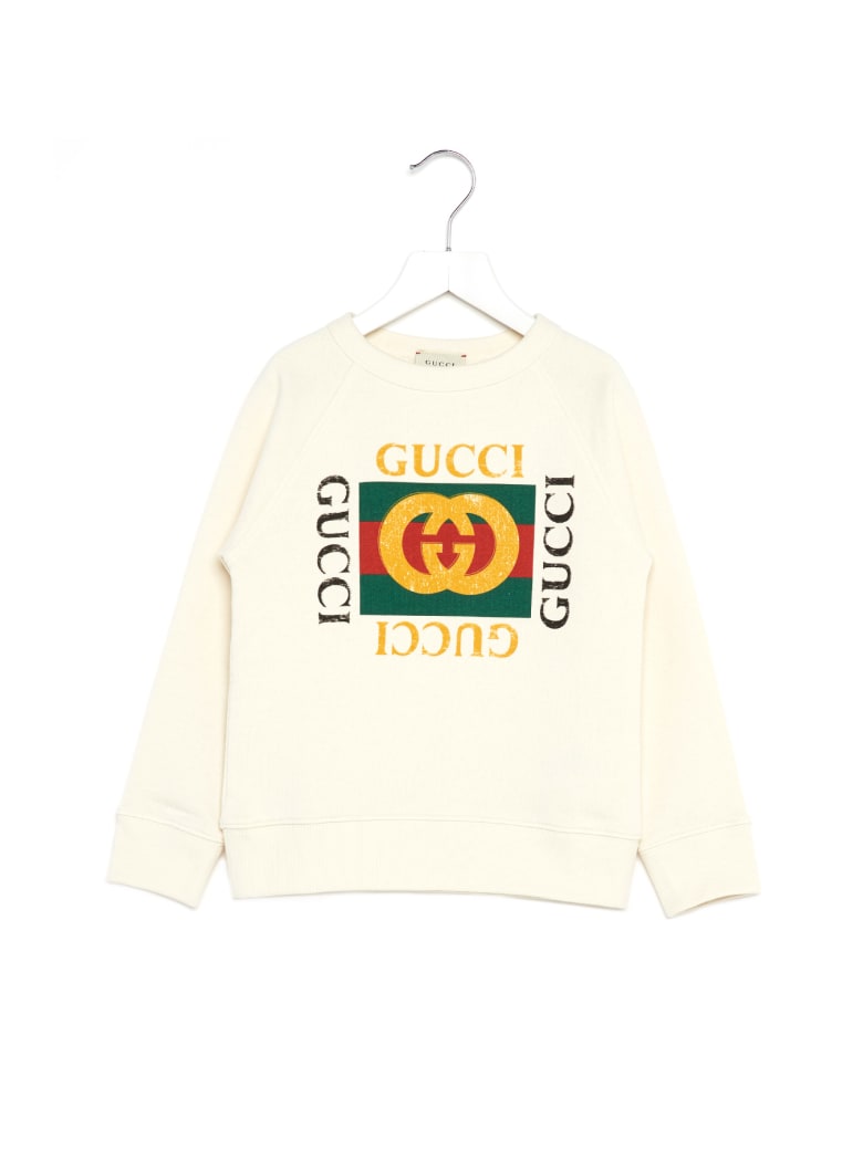 Gucci ' Box Fake' Sweatshirt - White Green Red