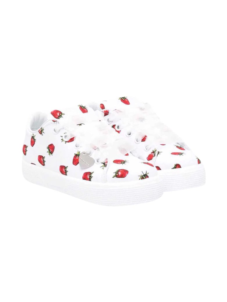 Monnalisa Sneakers - Bianco/rosso