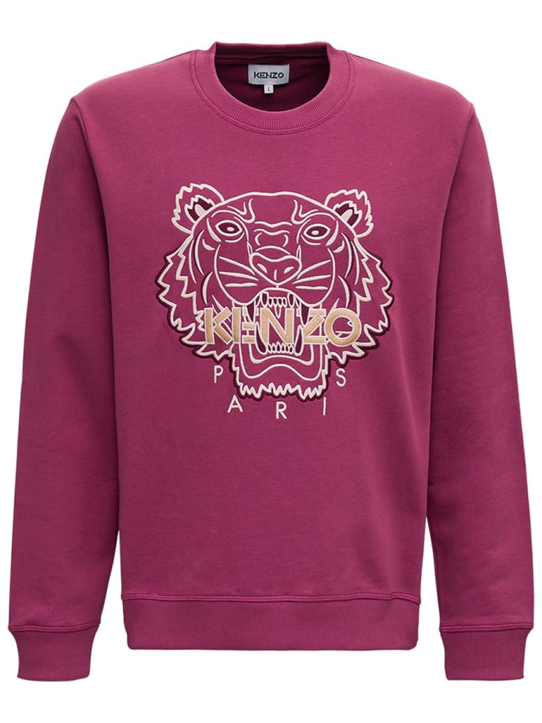Kenzo Red Tiger Jersey Sweatshirt - Red