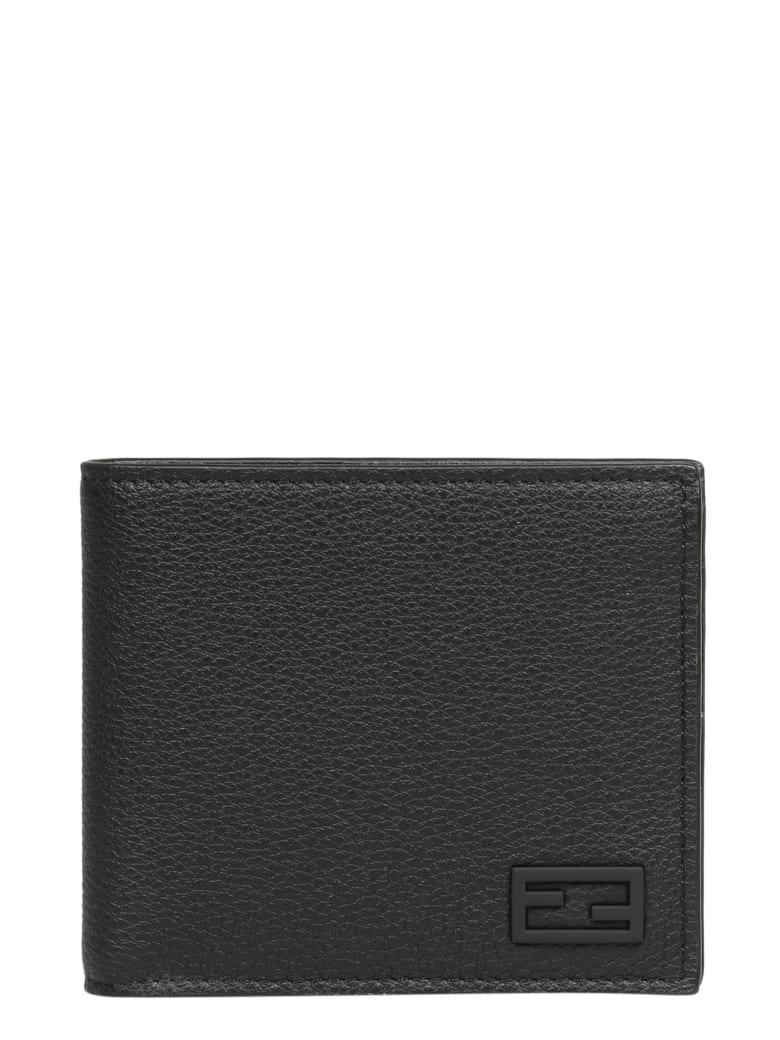Fendi Ff Baguette Bi-fold Wallet - Black
