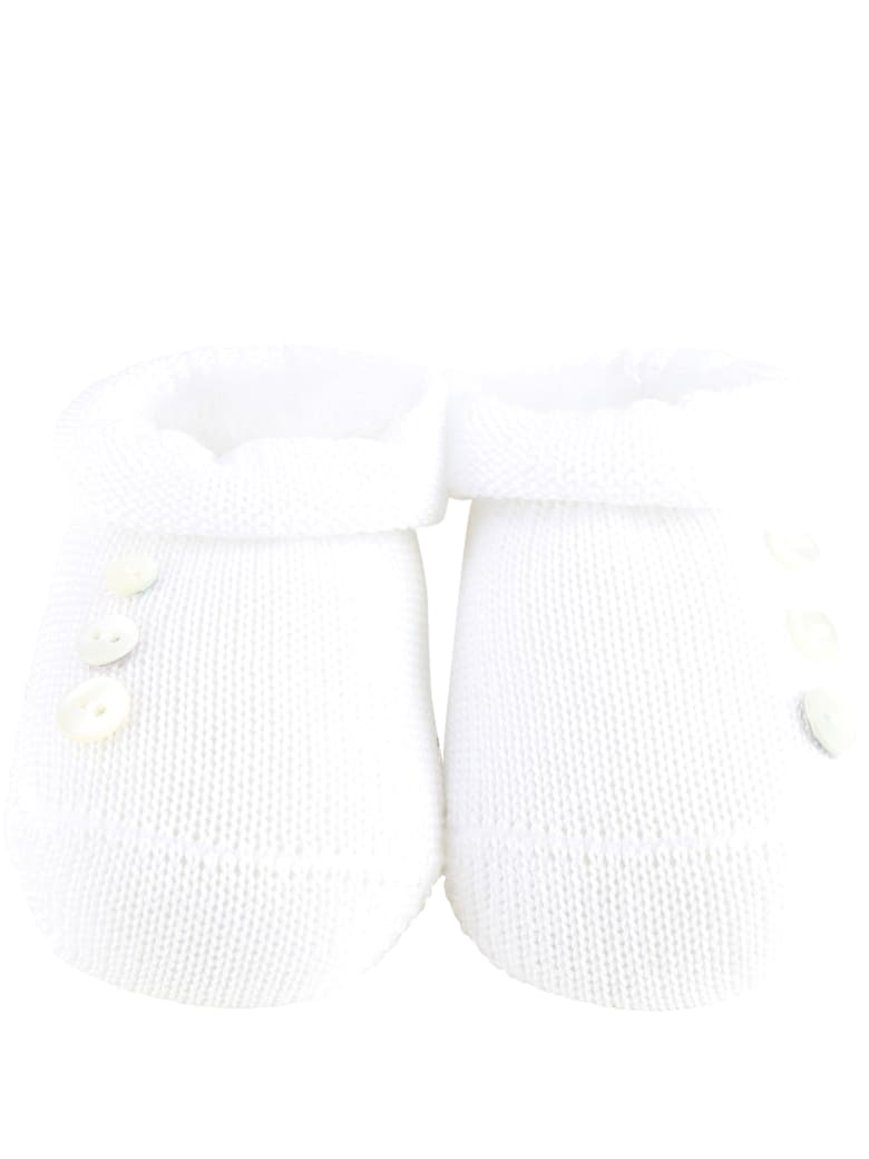 Story loris White Bootee For Babykids - White